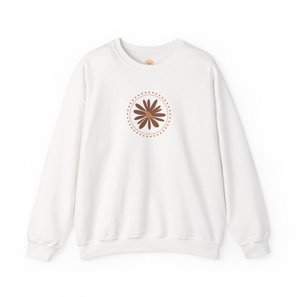 Floral Crewneck Sweatshirt, Cozy, Unisex, Gifts for Her, Casual Wear, Trendy Sweatshirt, Perfect for Fall