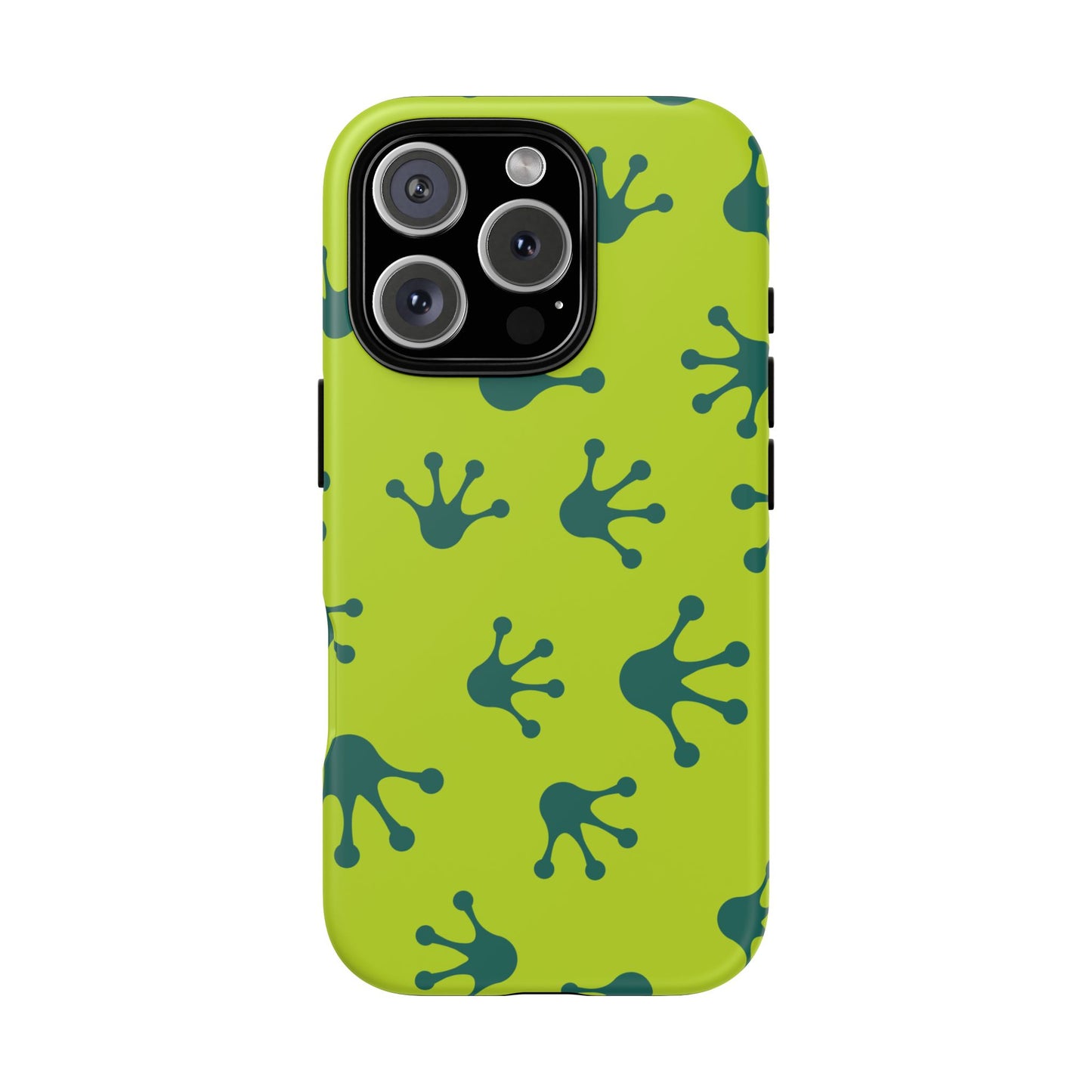 Frog Pattern Phone Case, Fun and Colorful Phone Cover, Durable Phone Protection, Gifts for Nature Lovers, Unique Accessory