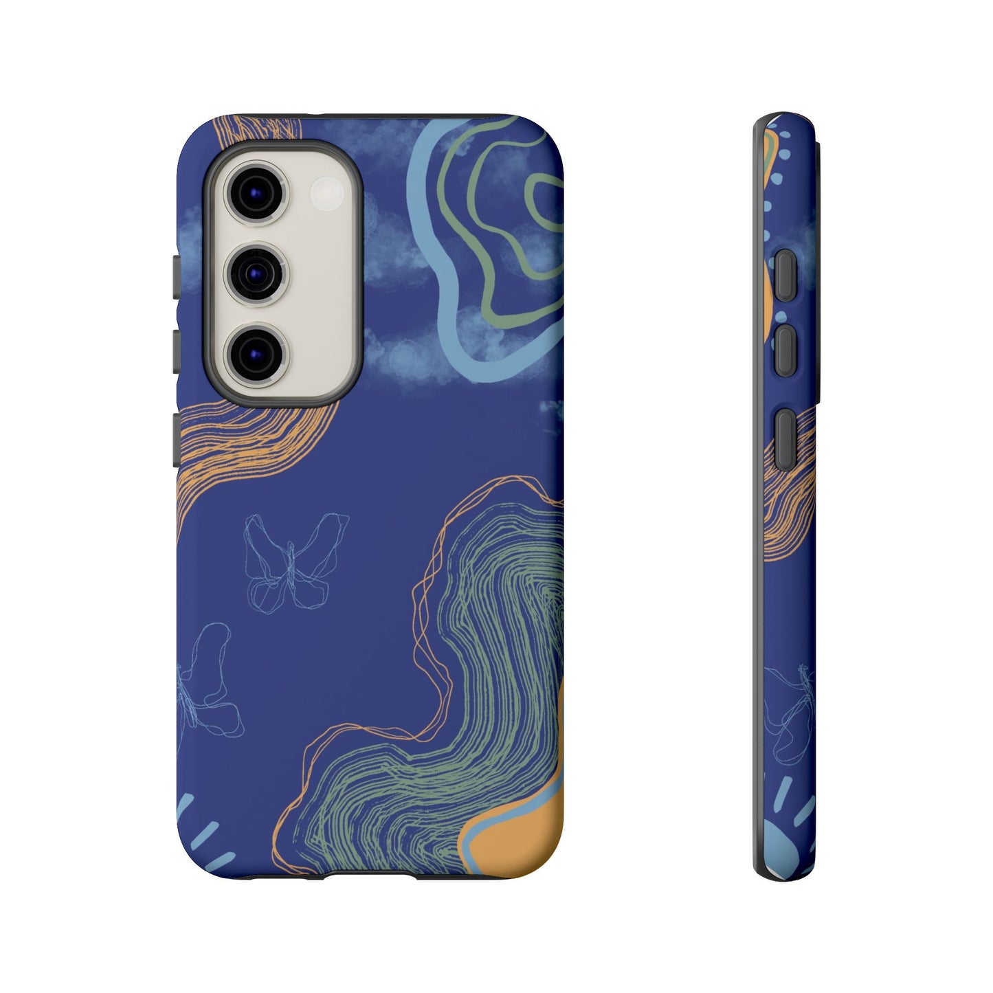 Artistic Phone Case, Abstract Phone Cover, Gift for Her, Modern Design, Boho Phone Case, Unique Phone Accessories