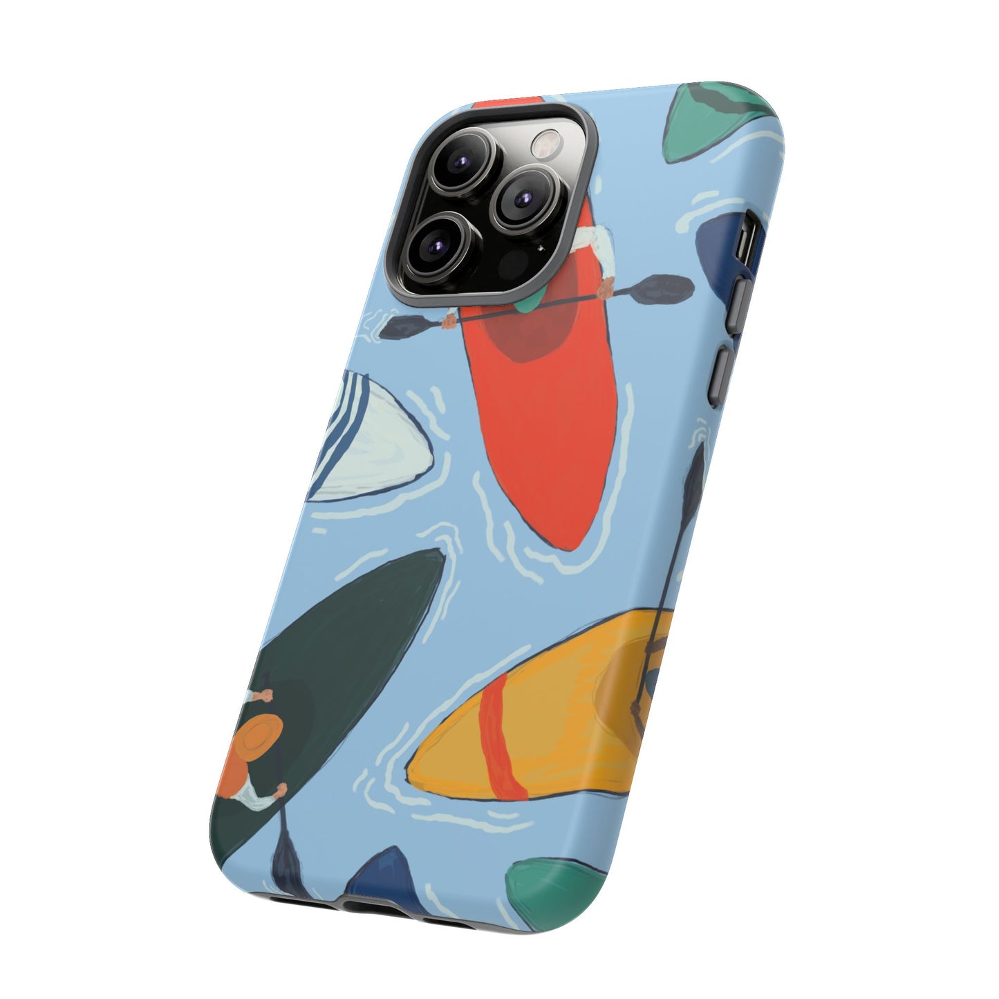Kayak Phone Case - Tough Cases for Outdoor Enthusiasts, Birthday Gifts, Adventure Gear, Kayaking Accessories, Nature Lover Decor, Artsy Phone Cases