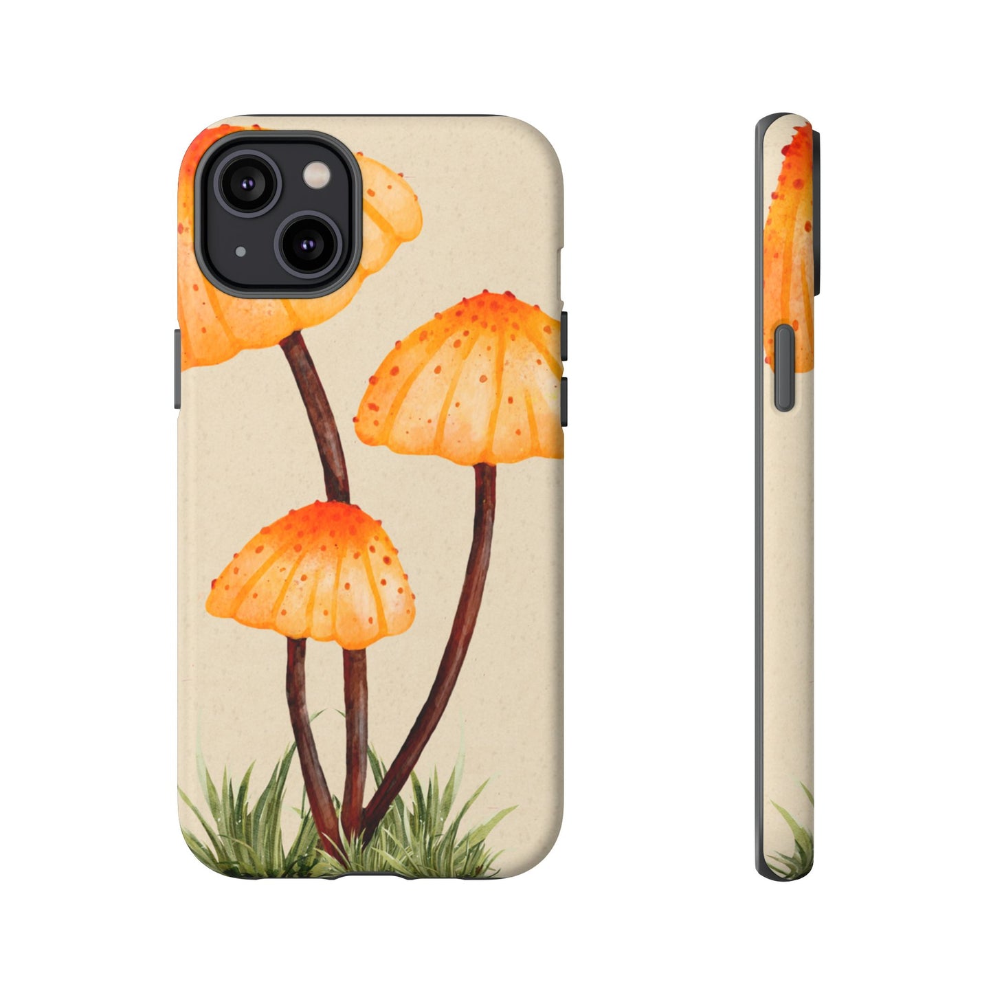 Mushroom Phone Case, Tough Cases for Nature Lovers, Unique Phone Covers, Gifts for Eco Enthusiasts, Fun Protective Cases