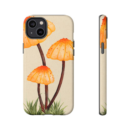 Mushroom Phone Case, Tough Cases for Nature Lovers, Unique Phone Covers, Gifts for Eco Enthusiasts, Fun Protective Cases