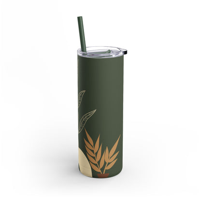 Boho-Inspired Tumbler, Modern Minimalist, Matte, Gift for Her, Mother's Day Gift, Nature Tumbler