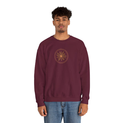 Floral Crewneck Sweatshirt, Cozy, Unisex, Gifts for Her, Casual Wear, Trendy Sweatshirt, Perfect for Fall