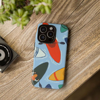 Kayak Phone Case - Tough Cases for Outdoor Enthusiasts, Birthday Gifts, Adventure Gear, Kayaking Accessories, Nature Lover Decor, Artsy Phone Cases