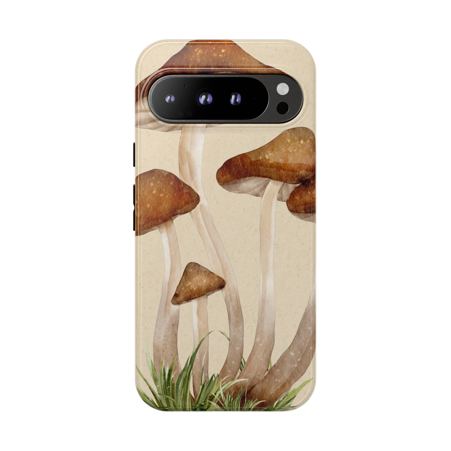 Mushroom Phone Case - Nature Lover, Eco-Friendly Gift, Cute Cell Phone Cover, Aesthetic Tech Accessory, Unique Fall Decor, Artsy Phone Cases, Cute, Gift for Her, Nature-inspired Designs, Durable Cases