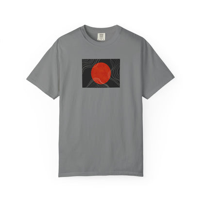 Sunset Vibes Unisex T-Shirt, Casual Summer Tee, Bohemian Shirt, Gift for Art Lovers, Men's and Women's Fashion