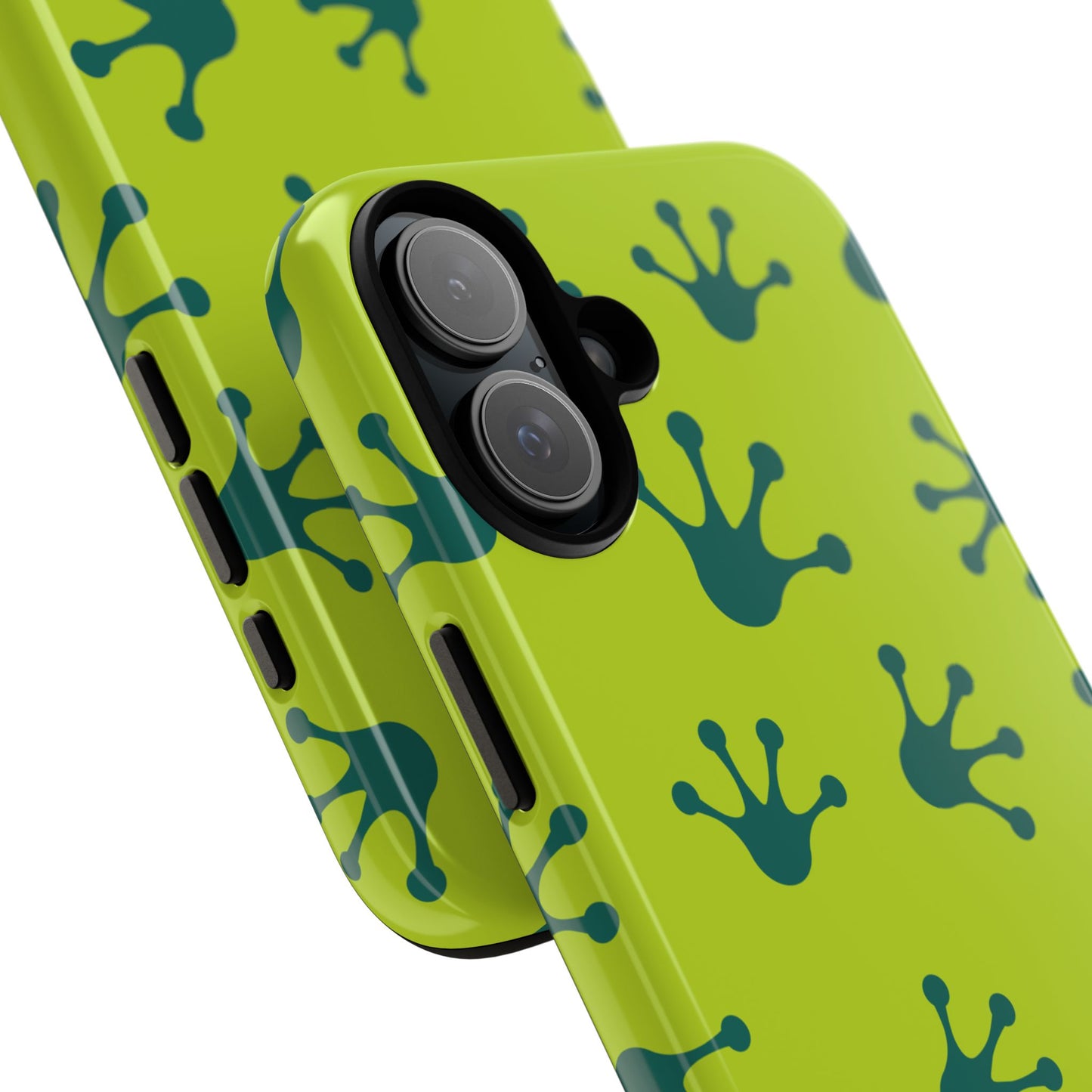 Frog Pattern Phone Case, Fun and Colorful Phone Cover, Durable Phone Protection, Gifts for Nature Lovers, Unique Accessory