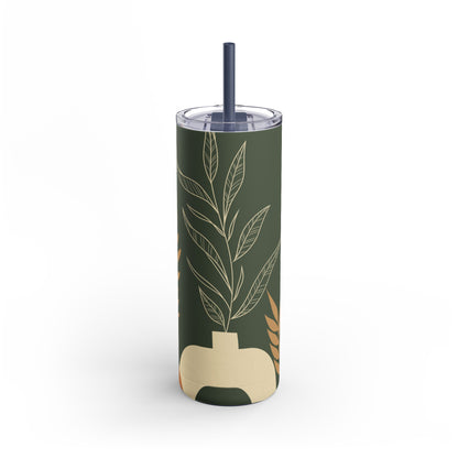 Boho-Inspired Tumbler, Modern Minimalist, Matte, Gift for Her, Mother's Day Gift, Nature Tumbler