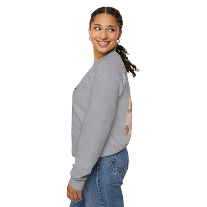 Funky Snake Unisex Crewneck Sweatshirt, Cozy Apparel, Unique Gift, Snake Art, Relaxed Style, Perfect for Casual Outings