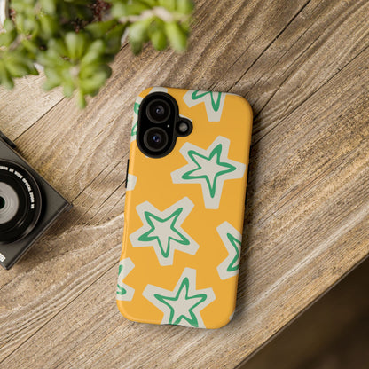 Retro Star Pattern Phone Case | Tough Cases, Colorful Cover for Phones, Phone Accessories, Gift for Her, Trendy Cases