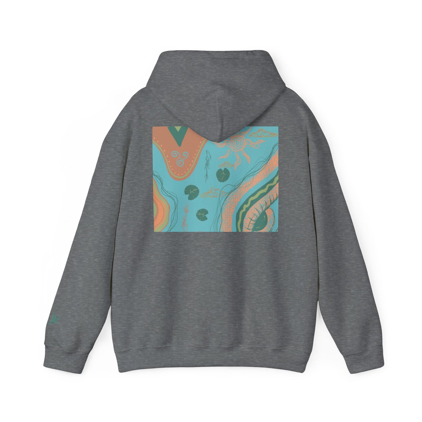 Chic Abstract Art Hoodie for Comfort & Style, Unisex Pullover, Cozy Sweatshirt, Trendy Gift for Art Lovers, Casual Outfit Must-Have