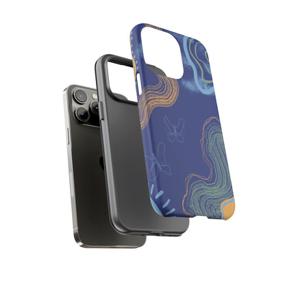 Artistic Phone Case, Abstract Phone Cover, Gift for Her, Modern Design, Boho Phone Case, Unique Phone Accessories