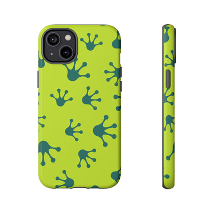 Frog Pattern Phone Case, Fun and Colorful Phone Cover, Durable Phone Protection, Gifts for Nature Lovers, Unique Accessory