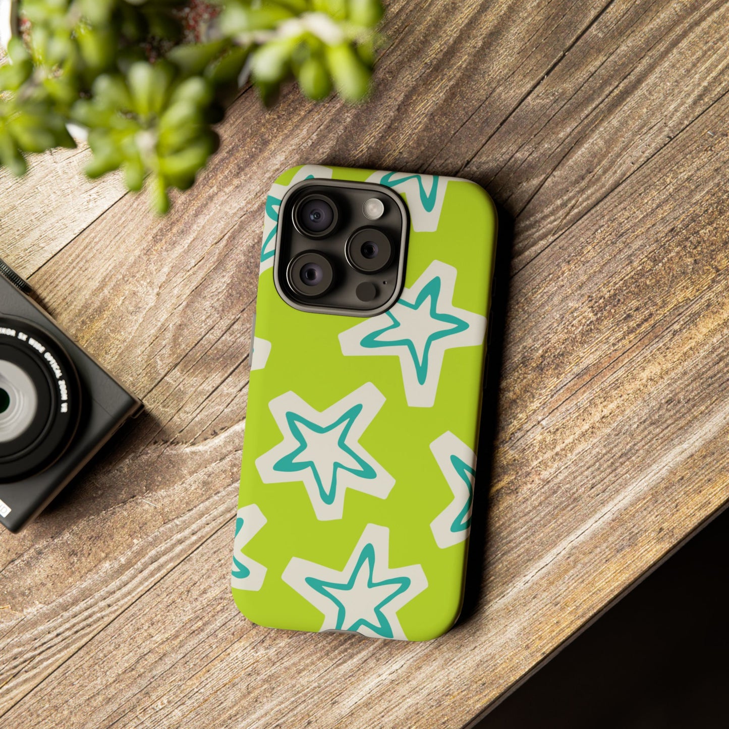Trendy Star Phone Case | Tough Cases, Gift for Him/Her, Durable Smartphone Cover, Phone Accessories, Summer Vibes
