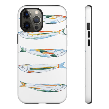 Tough Cases – Artistic Fish Design Phone Case, Unique Gift for Aquatic Lovers, Perfect for Birthdays, Holidays, and Everyday Use, Quirky Cases, Fun Phone Cases