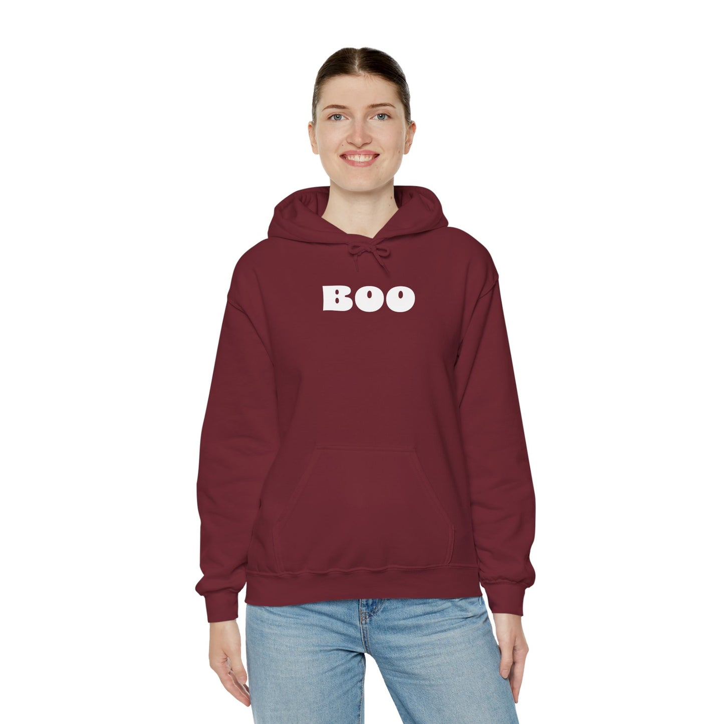 Painted Ghosts Pullover | Halloween Ghost Hoodie, Unisex Boo Sweatshirt, Spooky Gift for Fall, Cozy Halloween Apparel, Ghost Lover Hoodie, Perfect for Spooky Season