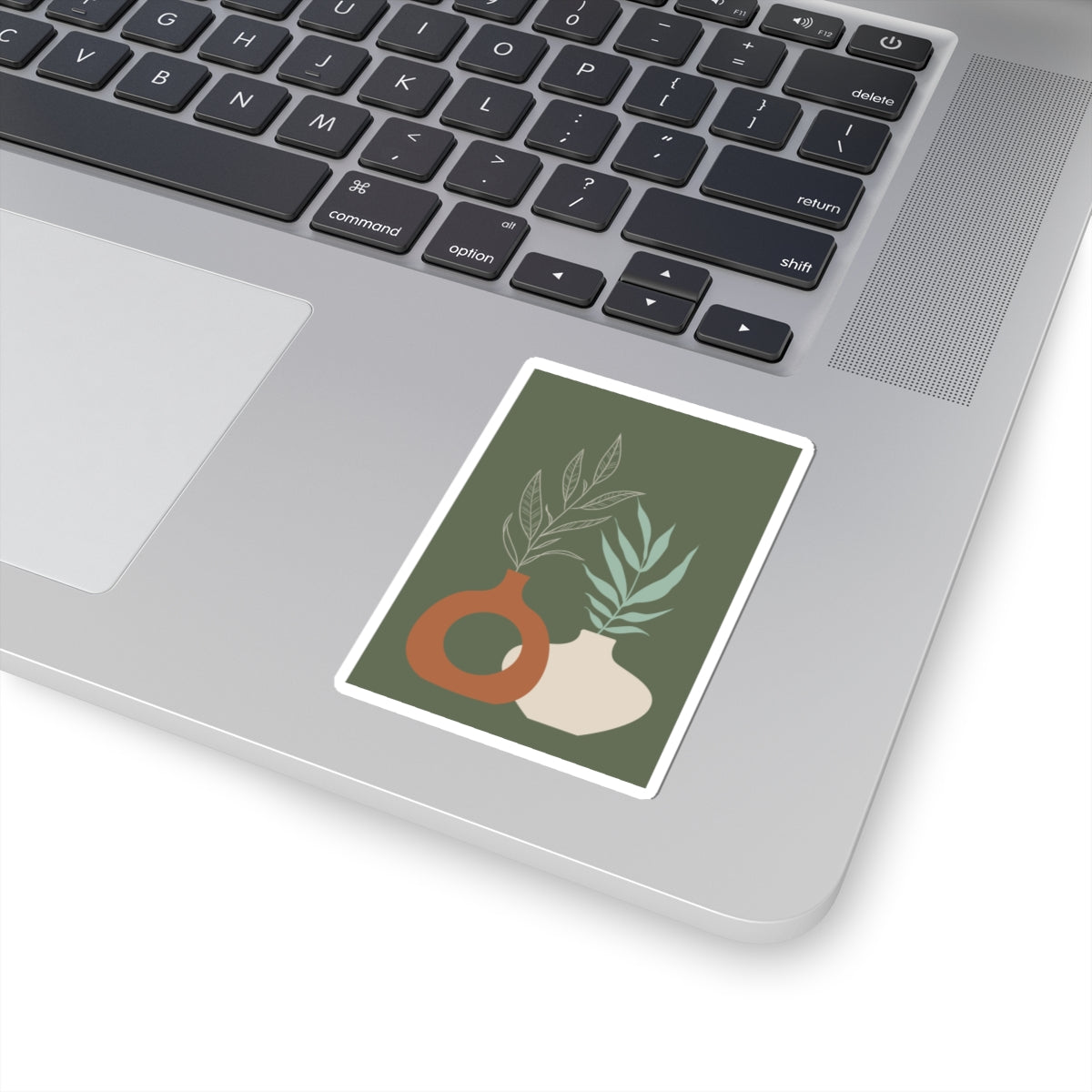 Stylish Plant-Inspired Kiss-Cut Stickers, Perfect for Journals, Laptops, Decor, Gift Wrapping, and Art Projects