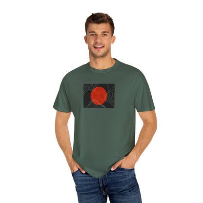 Sunset Vibes Unisex T-Shirt, Casual Summer Tee, Bohemian Shirt, Gift for Art Lovers, Men's and Women's Fashion