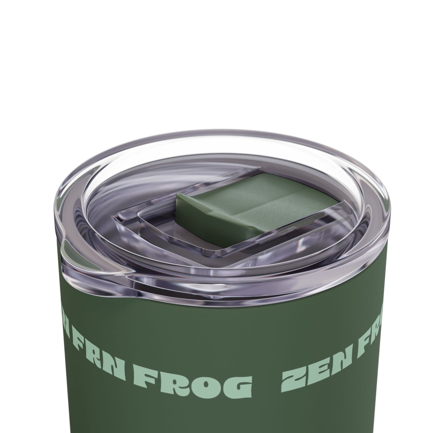 Zen Frog Skinny Tumbler, 20oz - Unique Drinkware for Nature Lovers, Eco-friendly Gift, Travel Cup, Summer Hydration, Stylish Reusable Cup