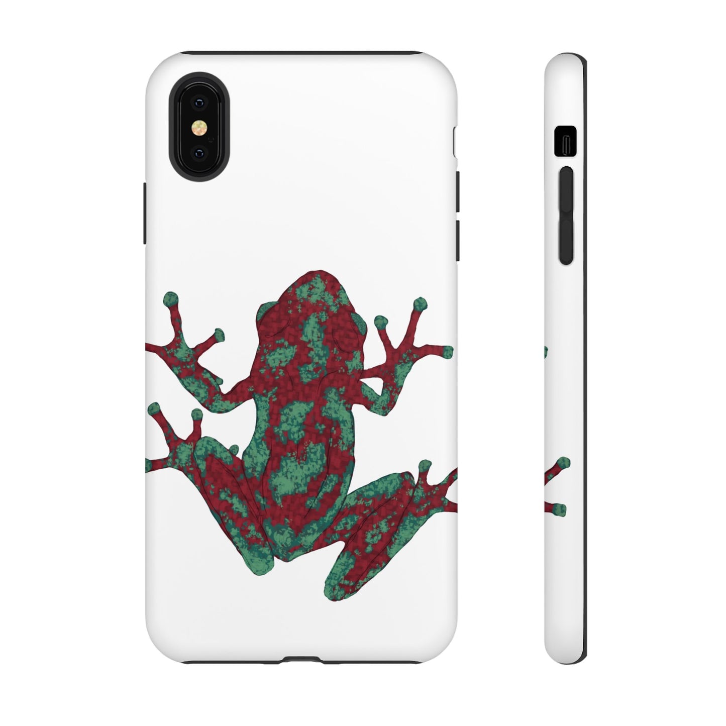 Frog Phone Case, Tough Cases, Eco-Friendly Phone Accessories, Unique Gifts for Nature Lovers, Cute Frog Design