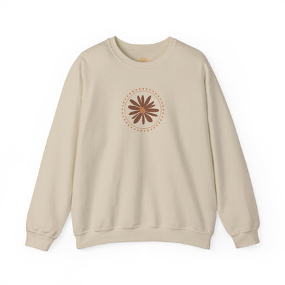 Floral Crewneck Sweatshirt, Cozy, Unisex, Gifts for Her, Casual Wear, Trendy Sweatshirt, Perfect for Fall