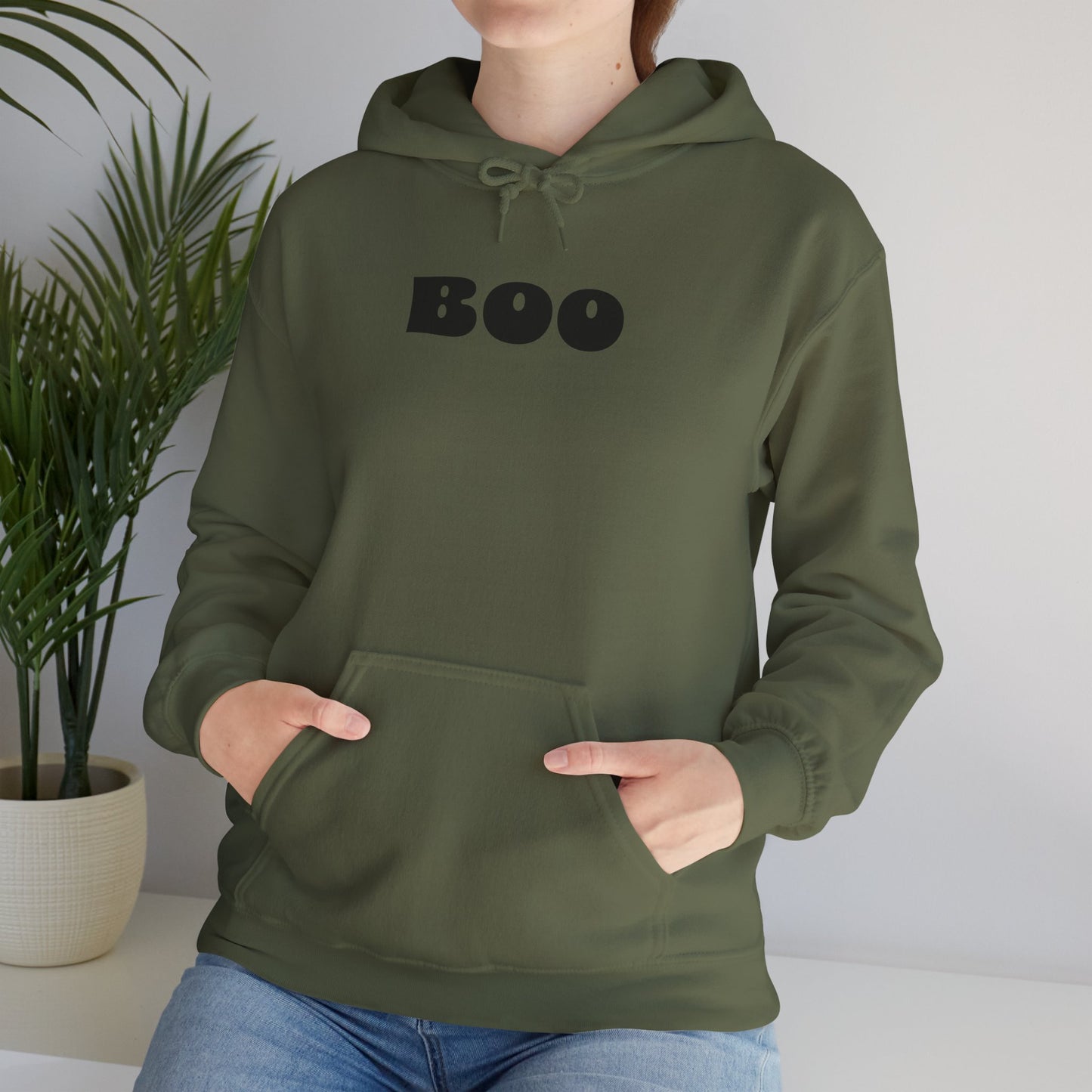 Painted Ghosts Pullover | Halloween Ghost Hoodie, Unisex Boo Sweatshirt, Spooky Gift for Fall, Cozy Halloween Apparel, Ghost Lover Hoodie, Perfect for Spooky Season