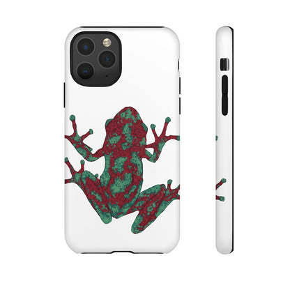 Frog Phone Case, Tough Cases, Eco-Friendly Phone Accessories, Unique Gifts for Nature Lovers, Cute Frog Design
