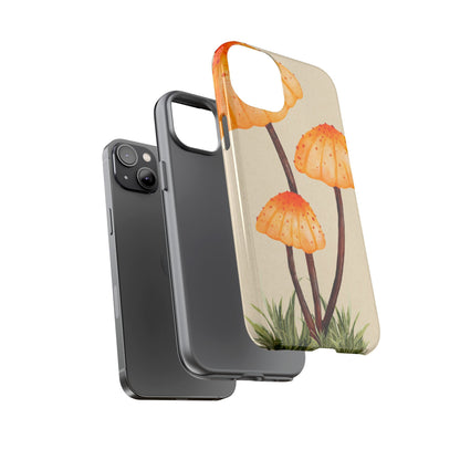Mushroom Phone Case, Tough Cases for Nature Lovers, Unique Phone Covers, Gifts for Eco Enthusiasts, Fun Protective Cases
