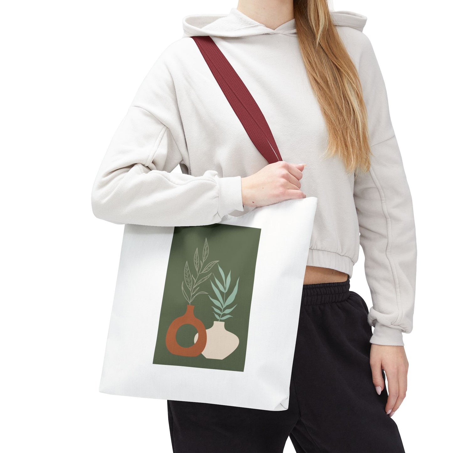 Stylish AOP Tote Bag, Eco-Friendly Shopping Bag, Reusable Carryall, Art Print Handbag, Gift for Her