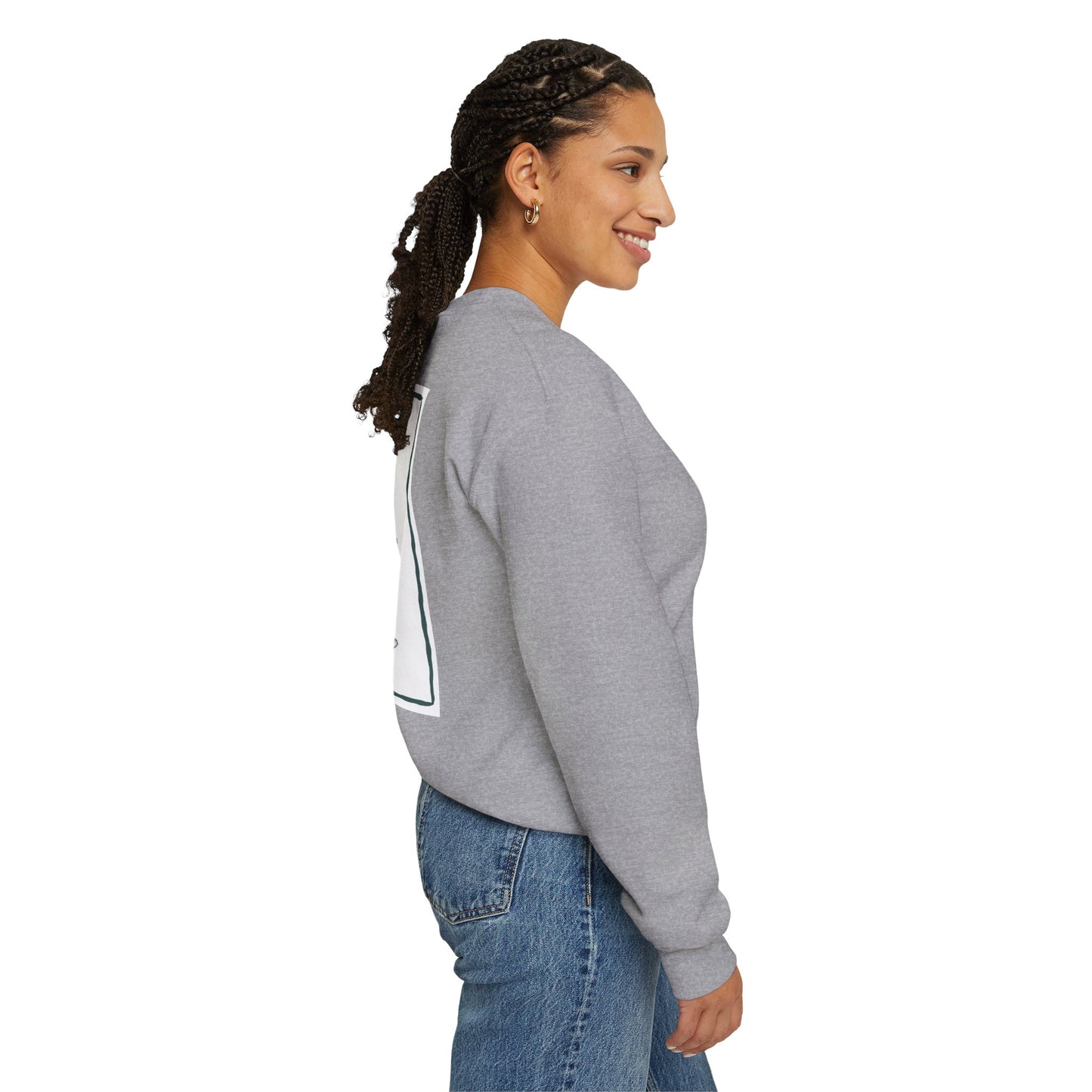 Funky Fish Crewneck Sweatshirt - Zen Frog Cozy & Calm Vibes for All, Perfect Gift for Nature Lovers, Relaxation, and Casual Wear