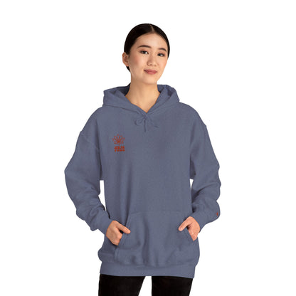 Artistic Unisex Hooded Sweatshirt - Cozy Streetwear, Casual Outfit, Perfect Gift, Fall Fashion, Graphic Hoodie