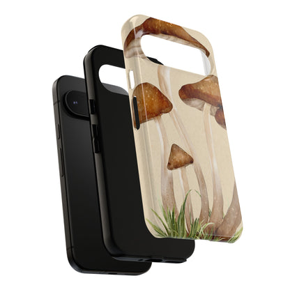 Mushroom Phone Case - Nature Lover, Eco-Friendly Gift, Cute Cell Phone Cover, Aesthetic Tech Accessory, Unique Fall Decor, Artsy Phone Cases, Cute, Gift for Her, Nature-inspired Designs, Durable Cases