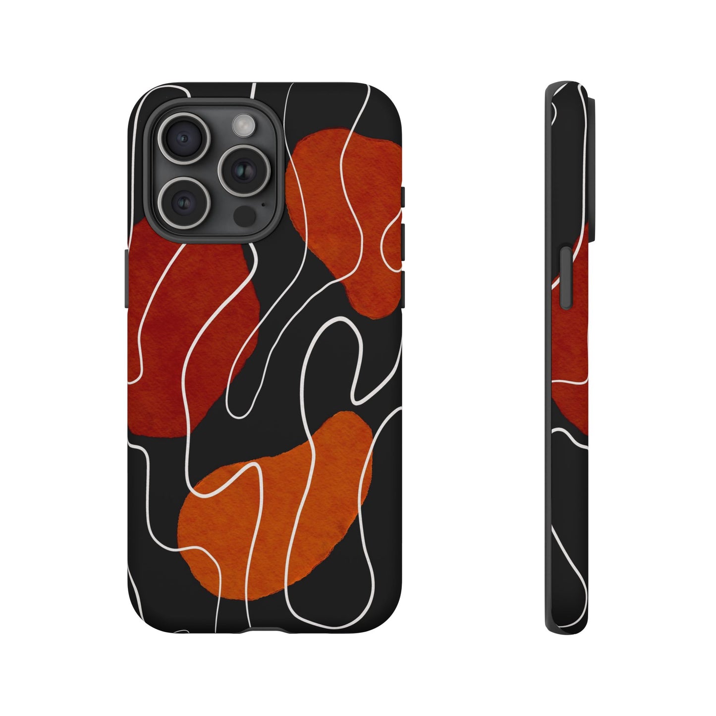 Stylish Phone Case with Abstract Design, Tough Cases for Modern Life, Trendy Phone Accessory, Unique Gift Idea, Holiday Present
