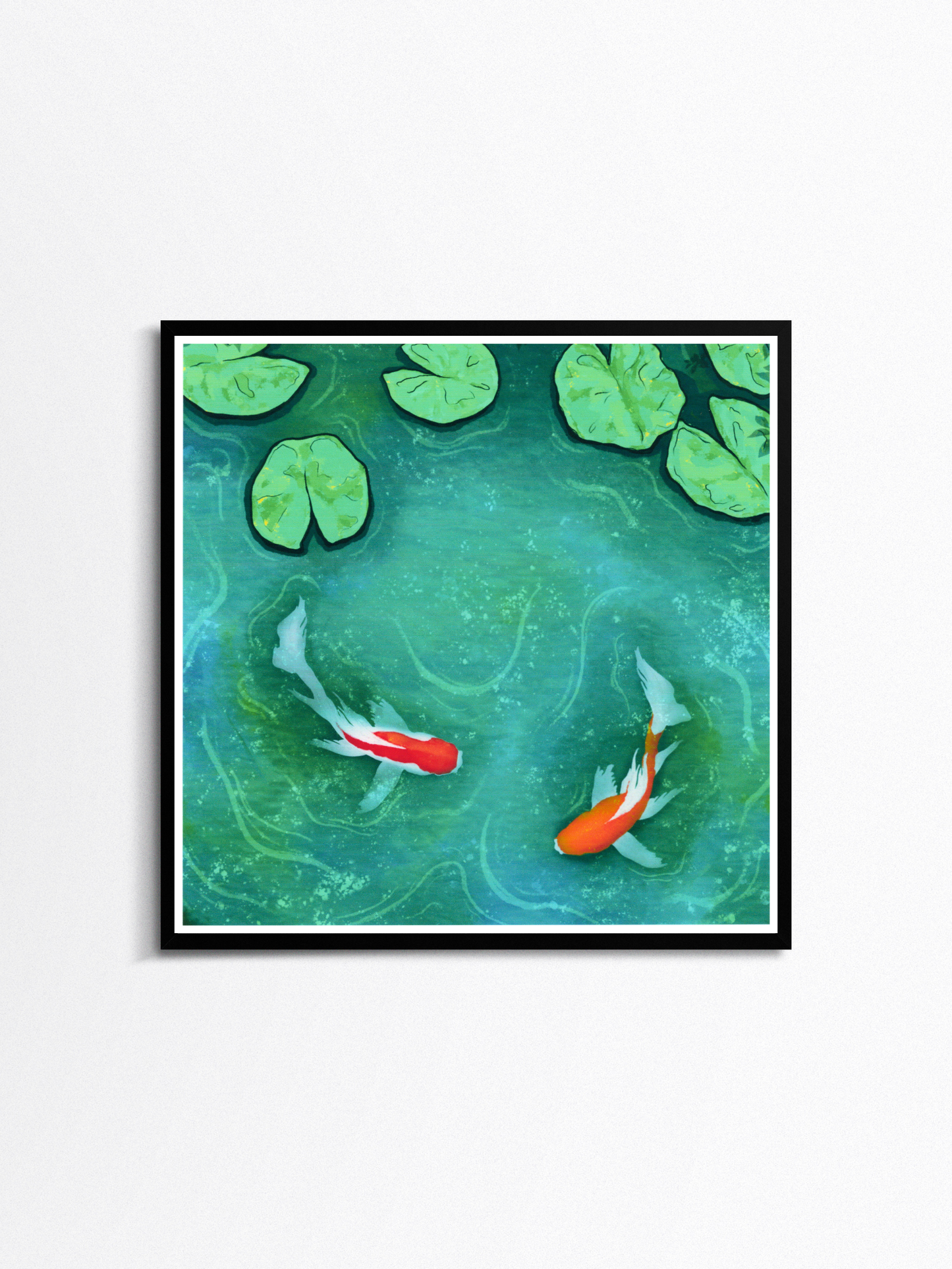 Tranquil Koi Art Print