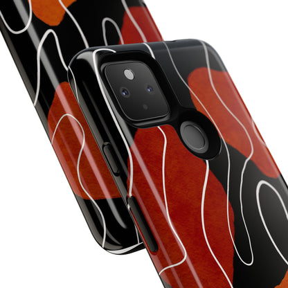 Stylish Phone Case with Abstract Design, Tough Cases for Modern Life, Trendy Phone Accessory, Unique Gift Idea, Holiday Present