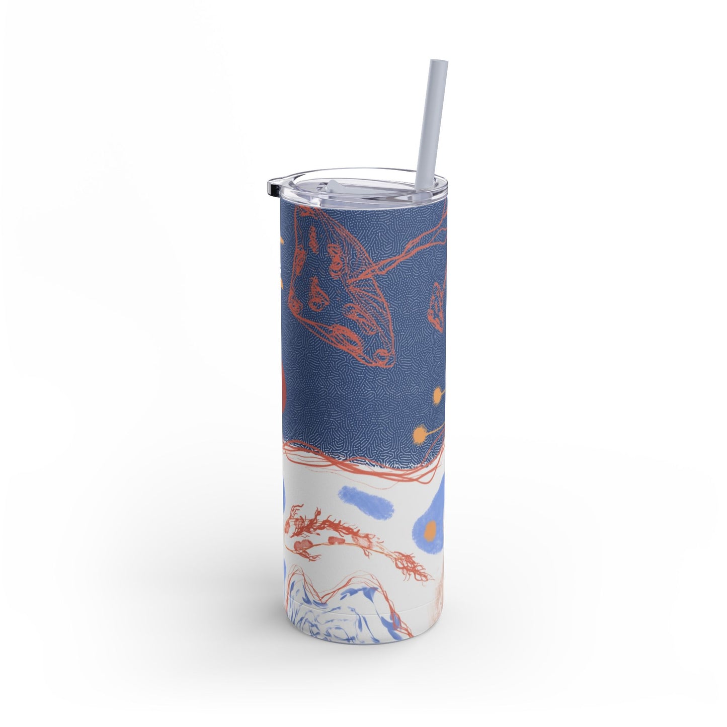 Artistic Skinny Tumbler | Unique 20oz Travel Mug | Eco-Friendly Hydration | Perfect Gift for Coffee Lovers, Art Enthusiasts, [...]