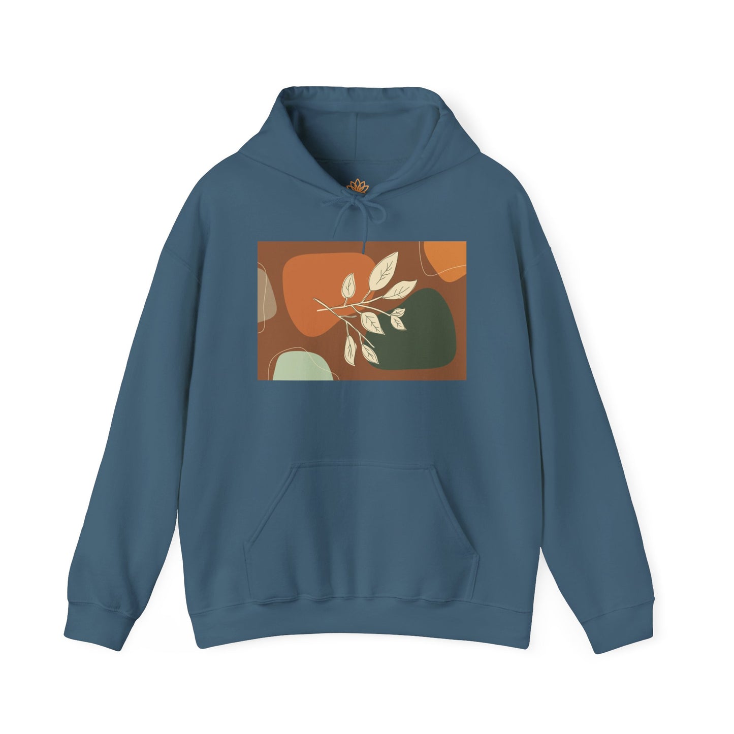 Botanical Design Unisex Hoodie, Cozy Sweatshirt for Nature Lovers, Gift for Friends, Autumn Fashion, Comfortable Casual Wear