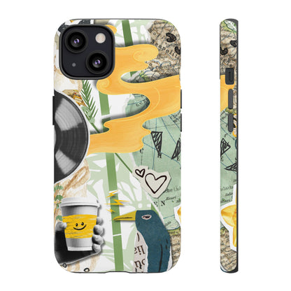 Artistic Phone Case, Unique Cell Phone Cover, Trendy Gifts for Music Lovers, Eco-Friendly Phone Accessory, Stylish Tech Gifts, Cool Cases, Unique Phone Cases