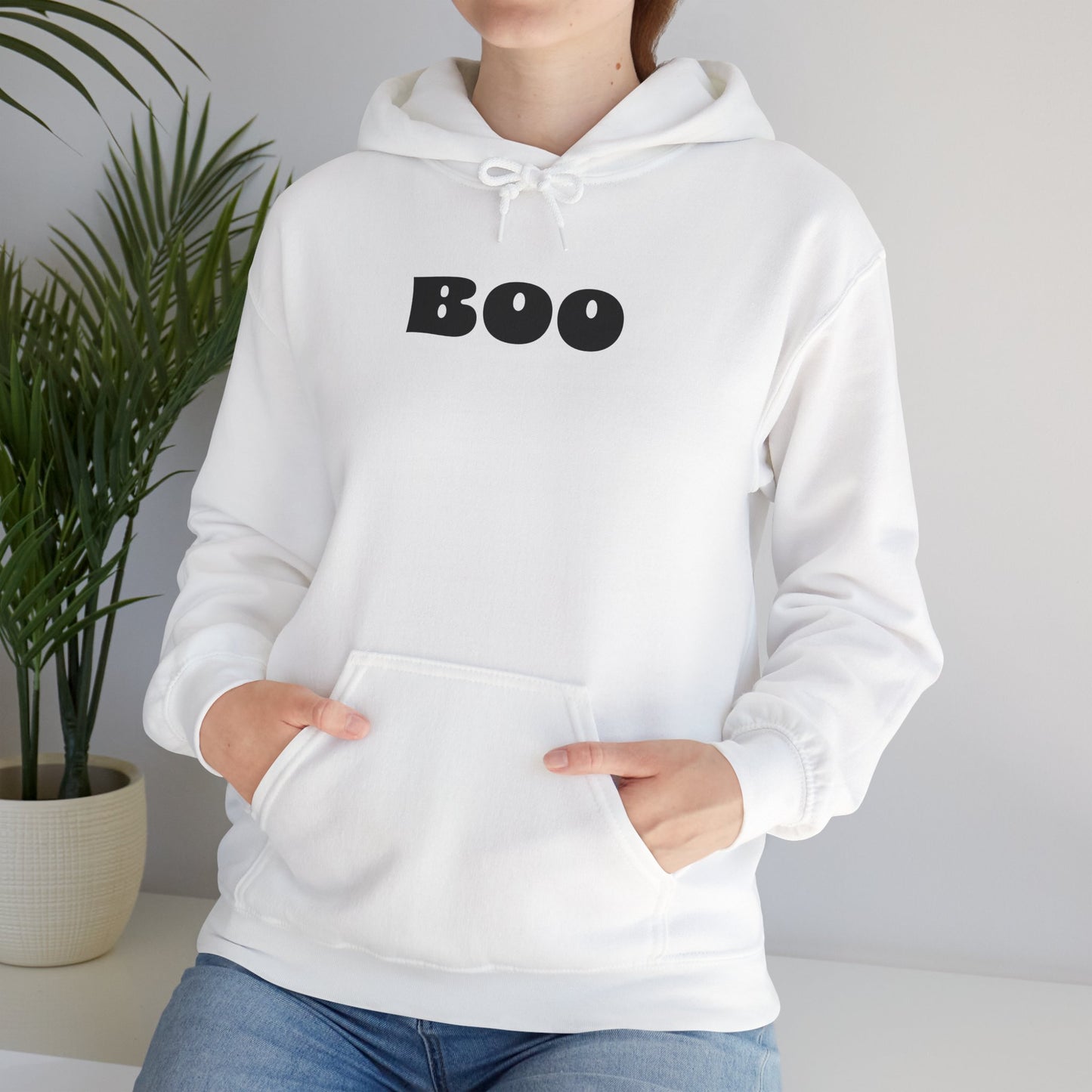 Painted Ghosts Pullover | Halloween Ghost Hoodie, Unisex Boo Sweatshirt, Spooky Gift for Fall, Cozy Halloween Apparel, Ghost Lover Hoodie, Perfect for Spooky Season