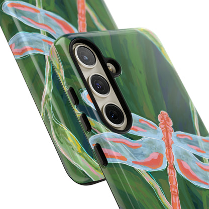 Dragonfly Phone Case, Tough Cases for Nature Lovers, Unique Phone Cover, Eco-Friendly Gift, Colorful Protection