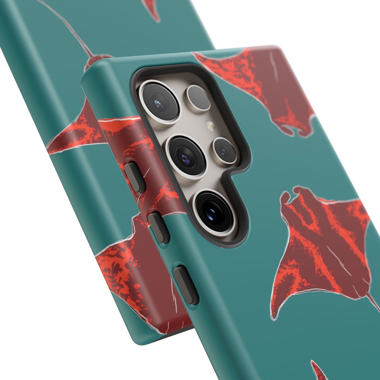 Manta Ray Phone Case, Tropical Phone Cover, Ocean Vibe Accessories, Summer Gift Idea, Marine Animal Merchandise