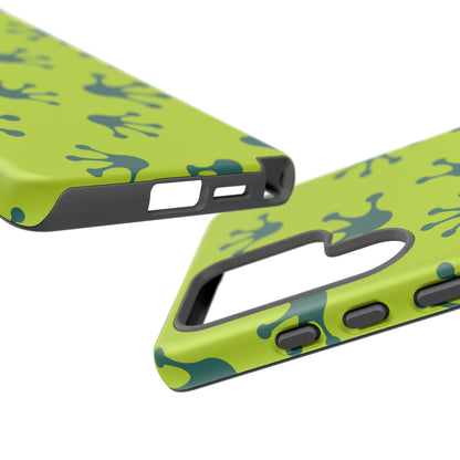 Frog Pattern Phone Case, Fun and Colorful Phone Cover, Durable Phone Protection, Gifts for Nature Lovers, Unique Accessory