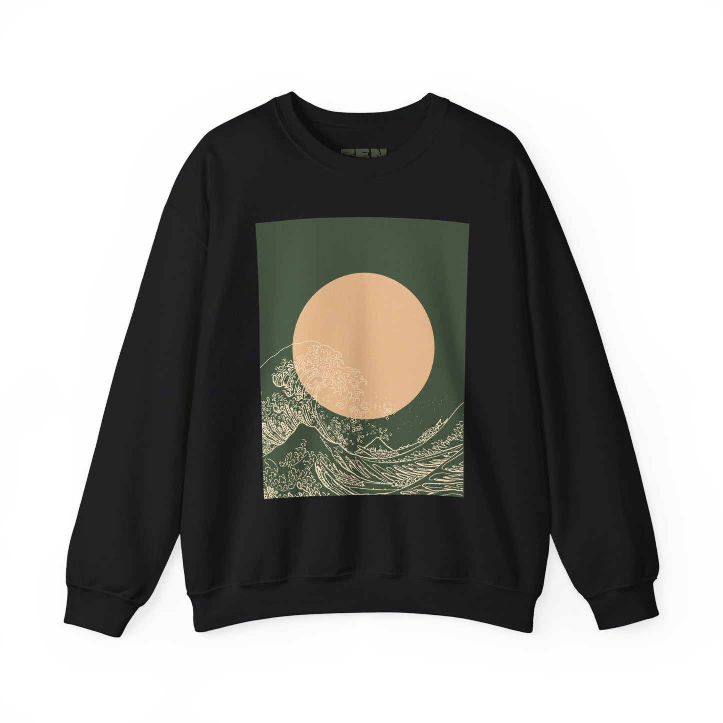 Nature-Inspired Unisex Crewneck Sweatshirt, Cozy Casual Wear, Gift for Outdoor Lovers, Perfect for Fall and Winter