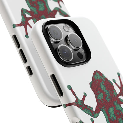 Frog Phone Case, Tough Cases, Eco-Friendly Phone Accessories, Unique Gifts for Nature Lovers, Cute Frog Design
