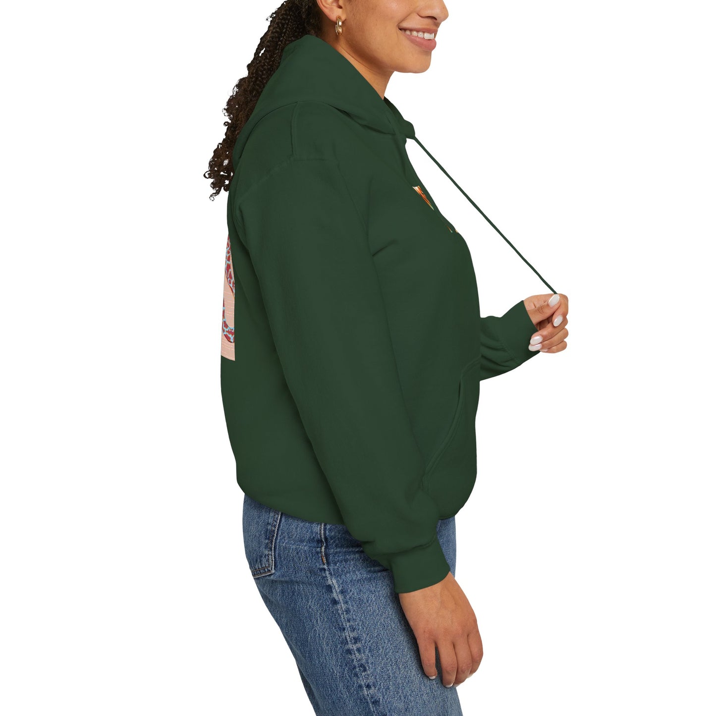 Vibrant Unisex Hoodie with Zen Frog and Snake Design, Cool Gift for Nature Lovers, Casual Wear for All Occasions, Gift for Her, Cool Hoodies