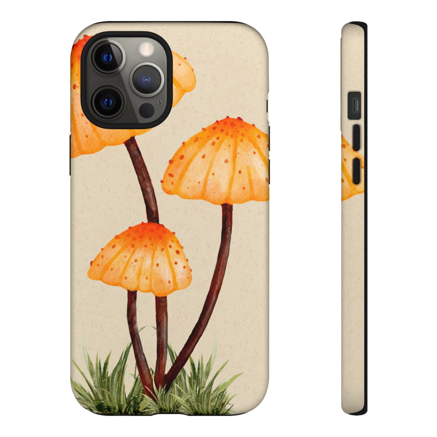 Mushroom Phone Case, Tough Cases for Nature Lovers, Unique Phone Covers, Gifts for Eco Enthusiasts, Fun Protective Cases