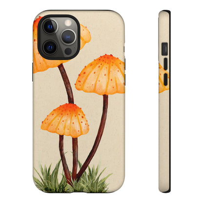 Mushroom Phone Case, Tough Cases for Nature Lovers, Unique Phone Covers, Gifts for Eco Enthusiasts, Fun Protective Cases