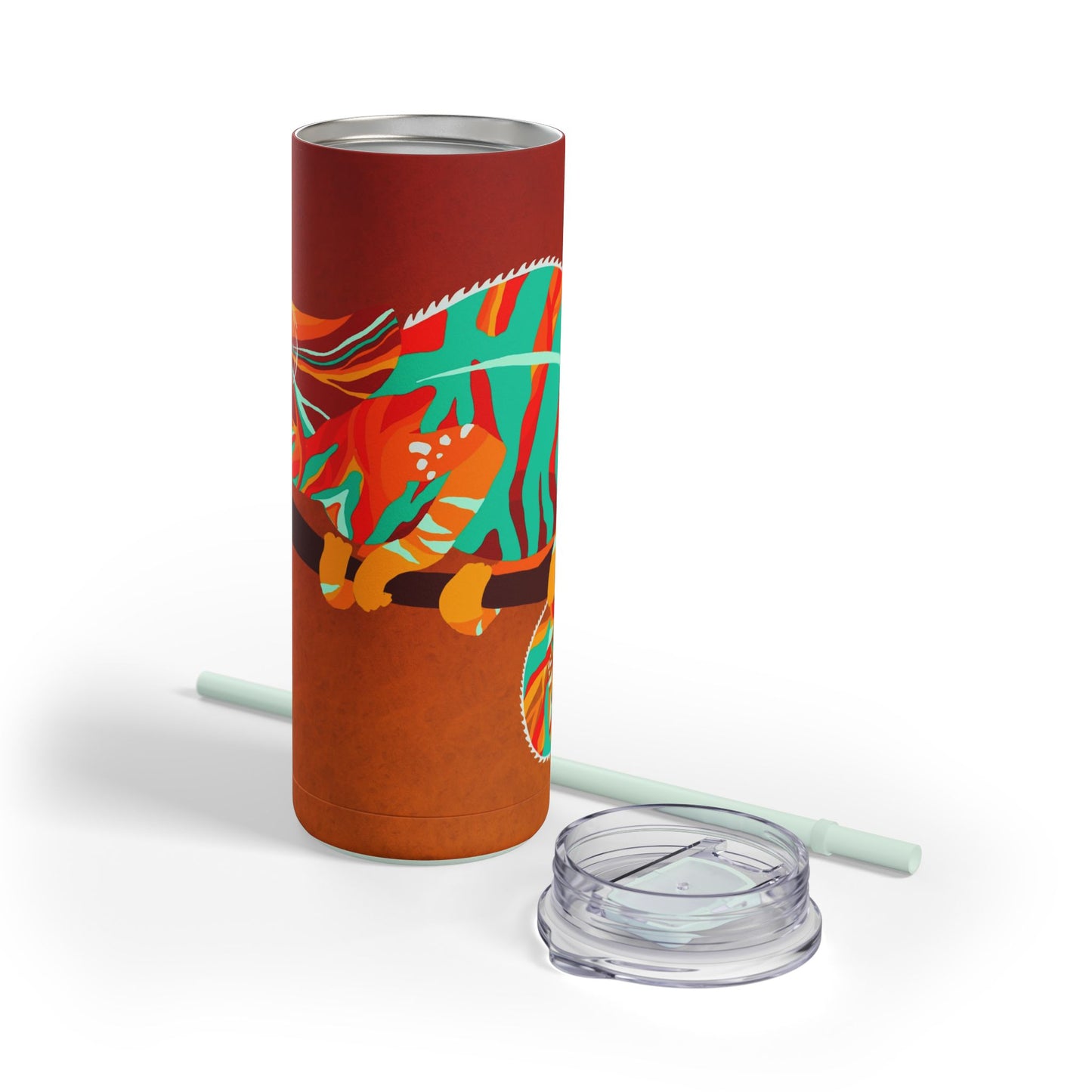 Colorful Animal Print Tumbler, 20oz, Eco-Friendly Travel Mug, Unique Gift for Wildlife Lovers, Party or Everyday Use, Stylish Drinkware