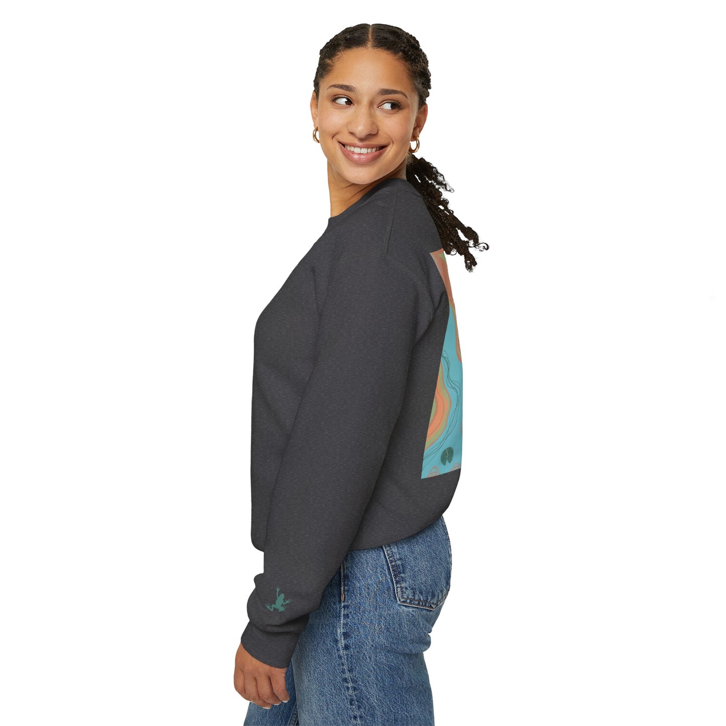 Bohemian Crewneck Sweatshirt, Cozy Sweatshirt for Art Lovers, Unique Graphic Apparel, Perfect Gift for Everyday Wear, Trendy Fashion Hoodie